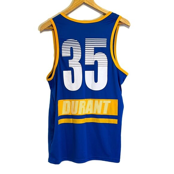 💚NBA Golden State 35 Kevin Durant Men’s Basketball Jersey Size Small - Picture 3 of 5